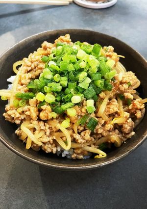 豚ひき肉ともやしの辛味噌炒め-レシピのメイン写真