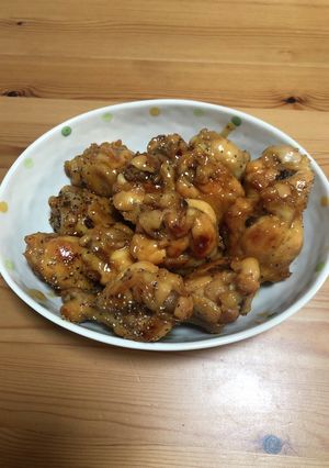 かんたん酢の手羽元煮(覚え書き)-レシピのメイン写真
