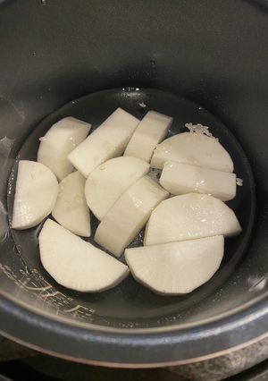 電気圧力鍋で大根の下茹で-レシピのメイン写真