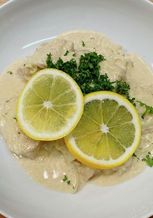 鶏むね肉の和風レモンクリーム煮-レシピのメイン写真