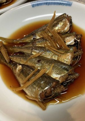 小鯵のさっぱり煮　骨も食べられます-レシピのメイン写真
