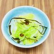 ポリ袋で白菜の即席漬け