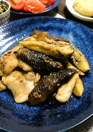 コテうま♪「茄子と豚バラの味噌炒め」-レシピのメイン写真