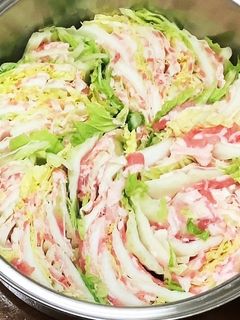 白菜と豚バラのミルフィーユ煮-レシピのメイン写真
