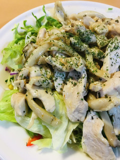 市販サラダ活用●鶏肉と茸のチーズソテー-レシピのメイン写真