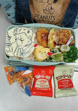 毎日高校男子弁当 キャラ弁オブアート-レシピのメイン写真