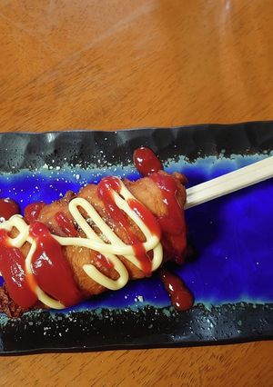 ホットケーキミックスを使った竹輪ドーナツ-レシピのメイン写真