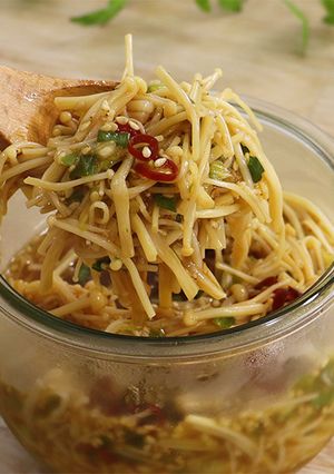 病みつき常備菜！5分で作れる麻薬えのき-レシピのメイン写真