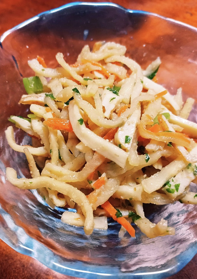 給食の切干大根のごま和え-レシピのメイン写真