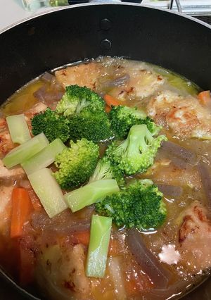 鶏胸肉の洋風肉じゃが-レシピのメイン写真