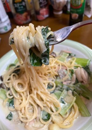 失敗しない、濃厚クリームパスタ-レシピのメイン写真