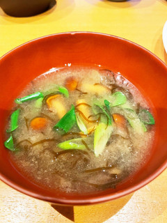 もずくとなめこのお味噌汁-レシピのメイン写真