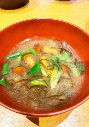 もずくとなめこのお味噌汁-レシピのメイン写真