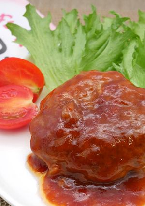 卵・牛乳・パン粉不要！酒粕豆腐ハンバーグ-レシピのメイン写真