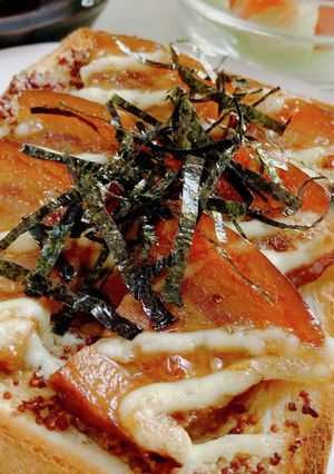 三枚肉（角煮）トースト-レシピのメイン写真