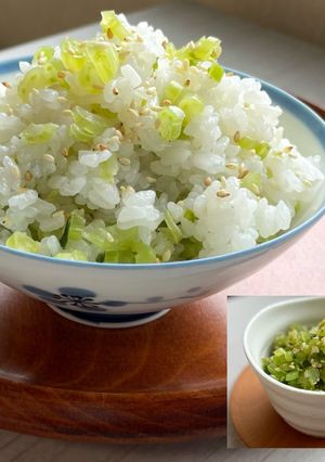 大根の葉をレンジでエコ♪飯友★混ぜて菜飯-レシピのメイン写真