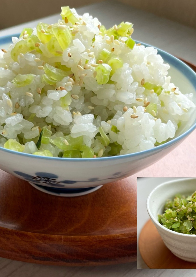 大根の葉をレンジでエコ♪飯友★混ぜて菜飯-レシピのメイン写真