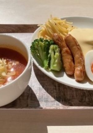 【特製】Wチーズ濃厚つけナポリタン-レシピのメイン写真