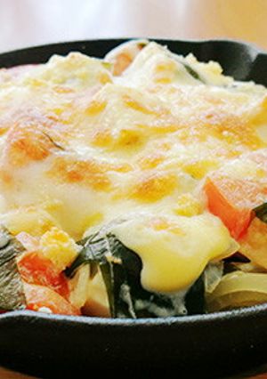 わかめ入り厚揚げマヨグラタン-レシピのメイン写真