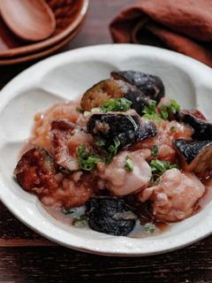 鶏肉となすのおろし煮♡-レシピのメイン写真
