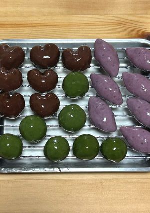 つやつや⭐︎あんこ玉-レシピのメイン写真