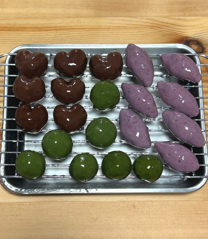 つやつや⭐︎あんこ玉 by ⭐︎ 【クックパッド】 簡単おいしいみんなの