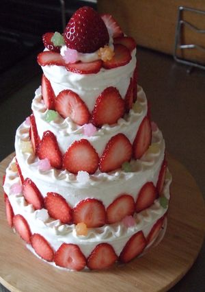 strawberry　tower-レシピのメイン写真