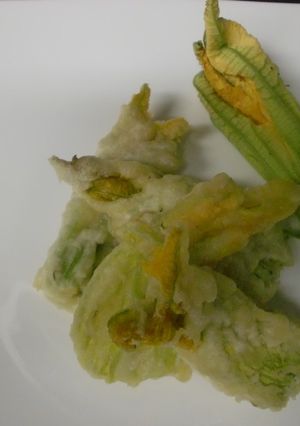 花ズッキーニのフライ-レシピのメイン写真