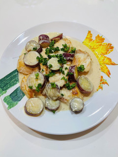 鶏胸肉とさつまいものクリーム煮-レシピのメイン写真