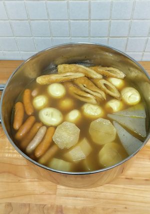 大量！カレーおでん-レシピのメイン写真