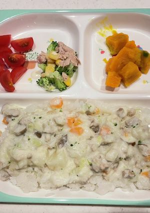 幼児食プレート４-レシピのメイン写真