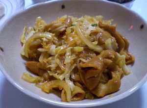 簡単☆こてっちゃんｄｅ野菜炒め-レシピのメイン写真