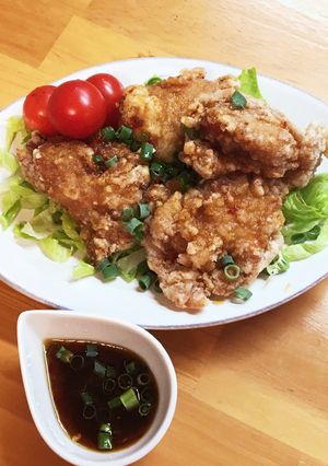 給食の「ユーリンチー」♡手作りソースがけ-レシピのメイン写真