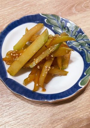 ハヤトウリのきんぴら-レシピのメイン写真
