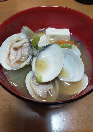 はまぐりの味噌汁-レシピのメイン写真