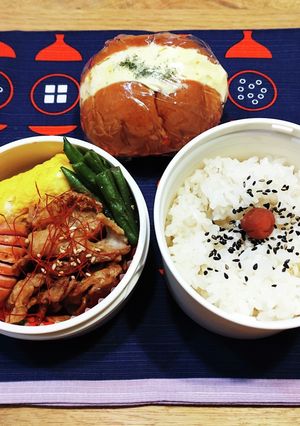 高１！男子弁当！ランチジャー置き弁　99-レシピのメイン写真