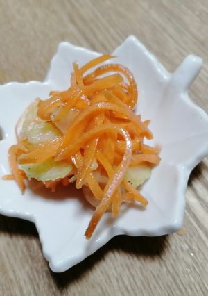 ニンジンラペ（セロリいれてみた）-レシピのメイン写真