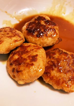 甘辛味噌の鶏えのきつくね-レシピのメイン写真
