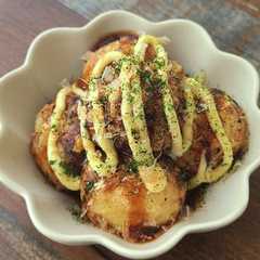 รูปของ 野菜モリモリ！きゃべつ入りたこ焼き！！