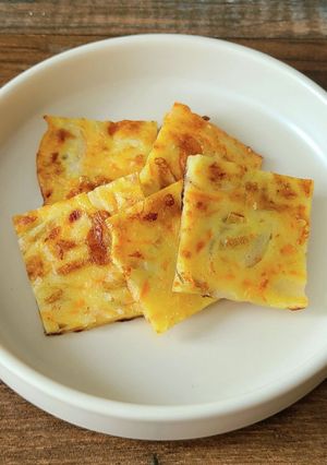 カリカリ！チーズ入り野菜チヂミ！！-レシピのメイン写真