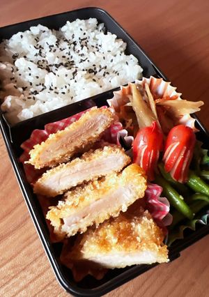 2023.11/29 高校生男子お弁当-レシピのメイン写真