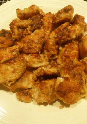 少量の油で揚げる鶏のから揚げ-レシピのメイン写真