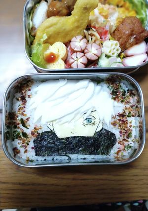 呪術廻戦 五条悟弁当-レシピのメイン写真