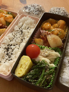 高校生男子弁当406 女子弁当100-レシピのメイン写真