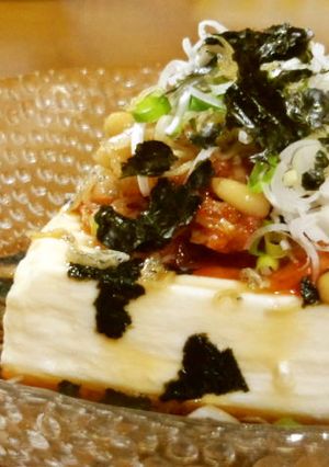 カリ②じゃことタレが決め手！キムチやっこ-レシピのメイン写真