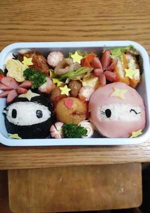 忍者弁当-レシピのメイン写真