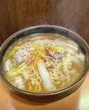 白菜たっぷり・サッポロ一番みそラーメン