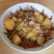 キャベツのひき肉入り重ね煮 maggi