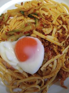 キムチ焼きうどん♪-レシピのメイン写真
