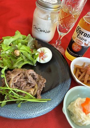 蕎麦の実トッピングのサラダ-レシピのメイン写真